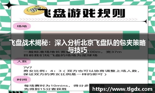 飞盘战术揭秘：深入分析北京飞盘队的包夹策略与技巧